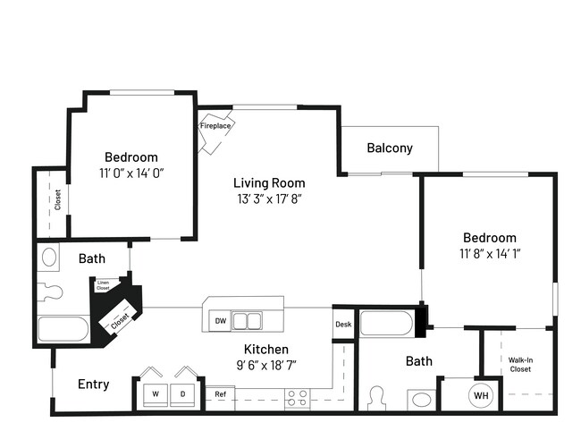 Floorplan - Trexler Park West