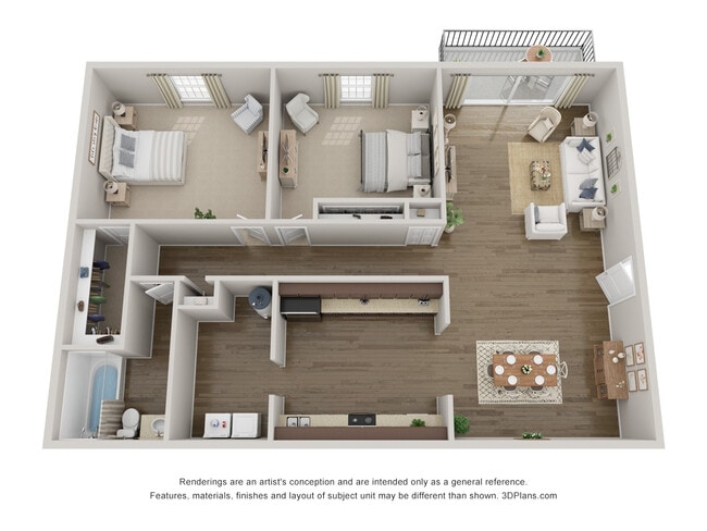 Floorplan - Residence at Riverside Row