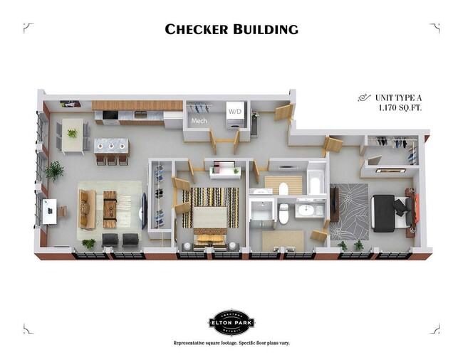 Floorplan - The Checker Building