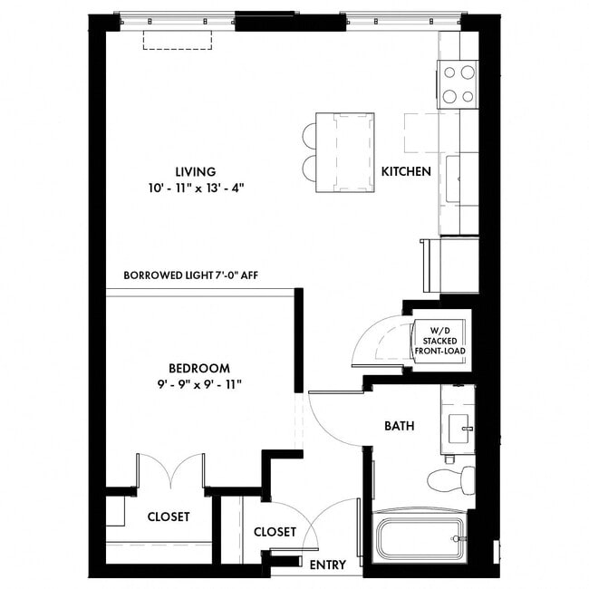 Floorplan - The Knox Apartments