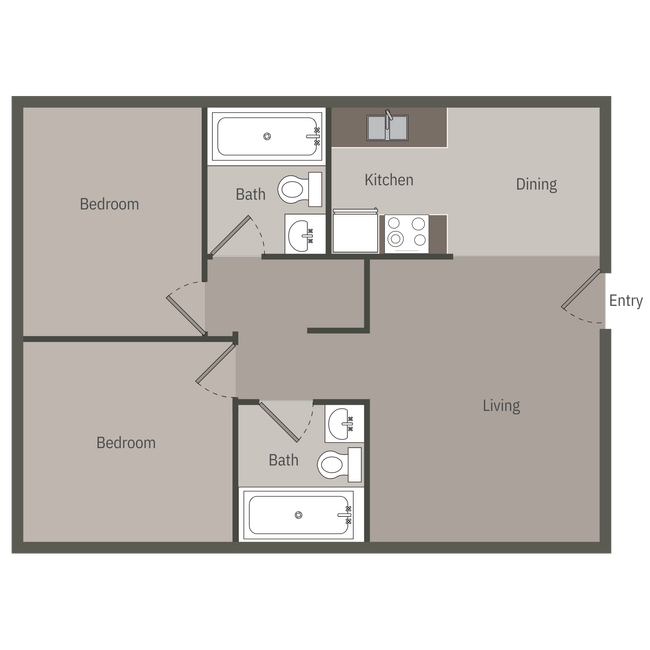 Floorplan - 2025 West Apartment Homes