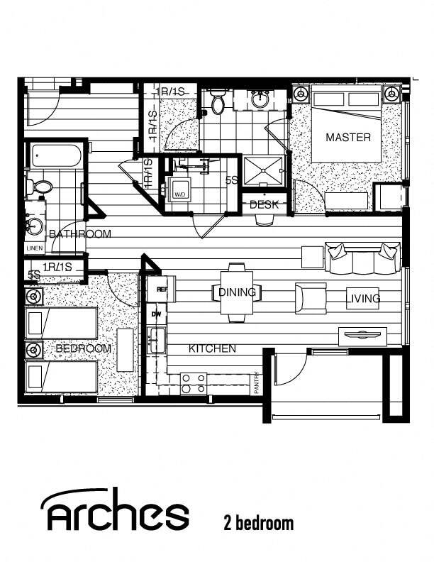 Floorplan - MARIPOSA II (Arches)