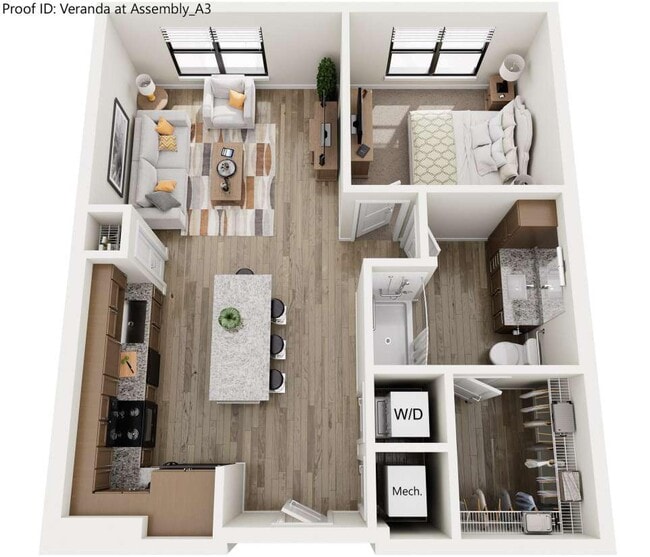 Floorplan - Veranda at Assembly