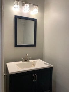 Downstairs Half Bathroom - 5809 Shady Grove Cir