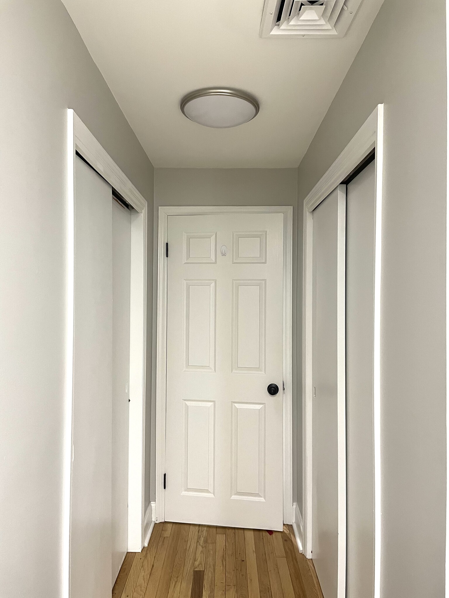 Bedroom features two sliding door closets for ample clothes storage - 100 Lakeview Ave