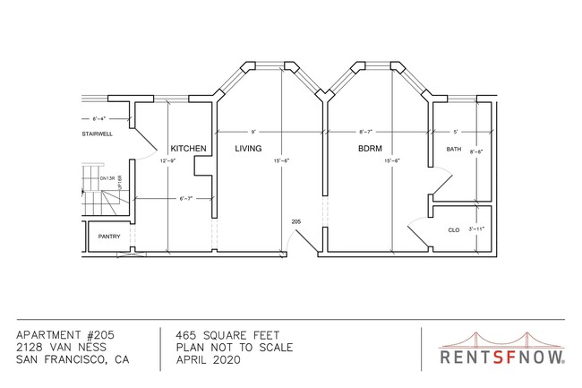 Floorplan - 2128 Van Ness