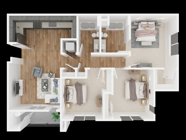 Floorplan - STEAMBOAT BY VINTAGE