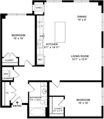 Floorplan - Cadence Apartments