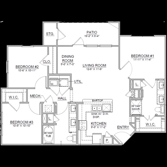 Floorplan - Palladium Museum Place