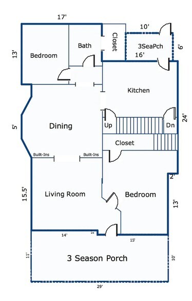 Unit Layout - 563 W 4th St
