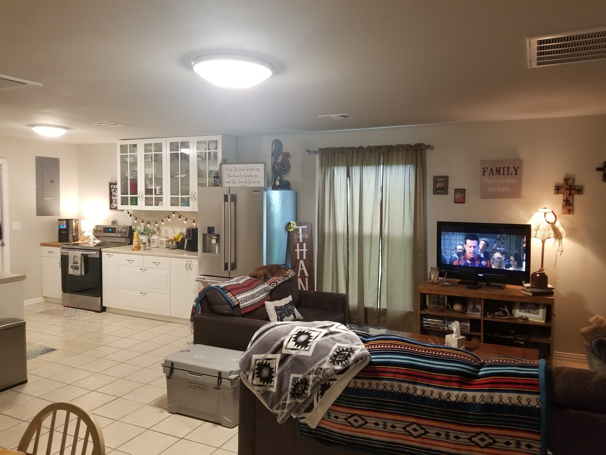Living Room/Kitchen - 3162 E Fm 389