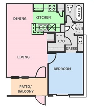 1BR/1BA - Winchester Place