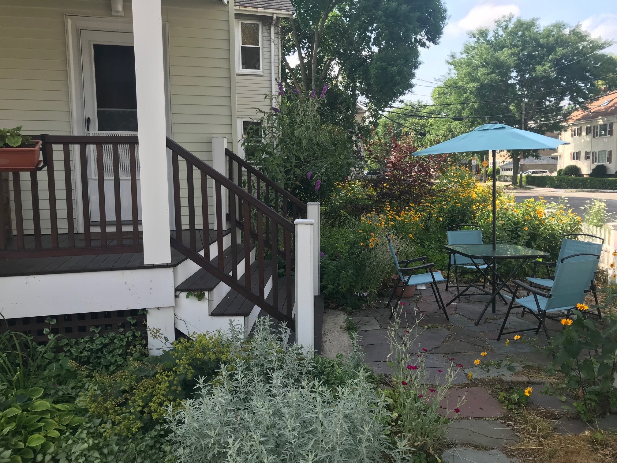 first floor patio - 67 Milton St