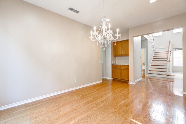 Elegant dining room w/pretty chandelier - 18551 Amalia Ln