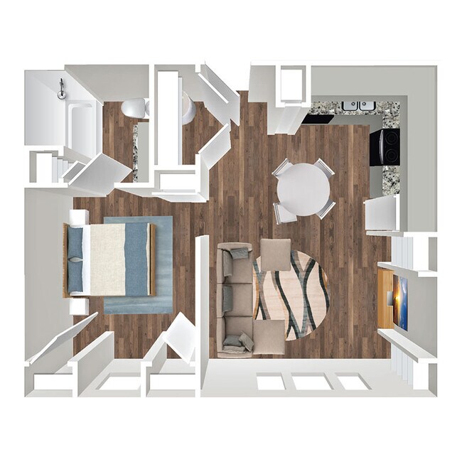 Floorplan - The Abali Apartments