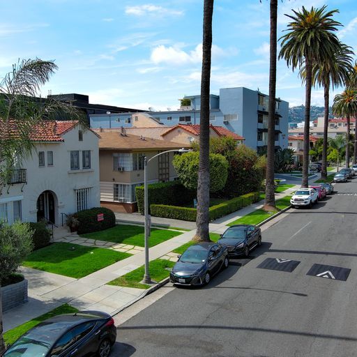 Aerial view - 123 N. Hamilton Dr. Apartments