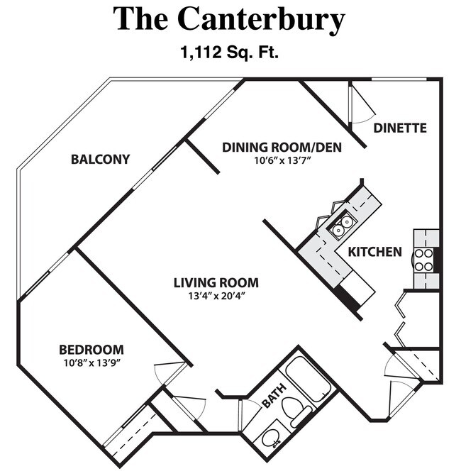 Floorplan - Westgate Residential Suites