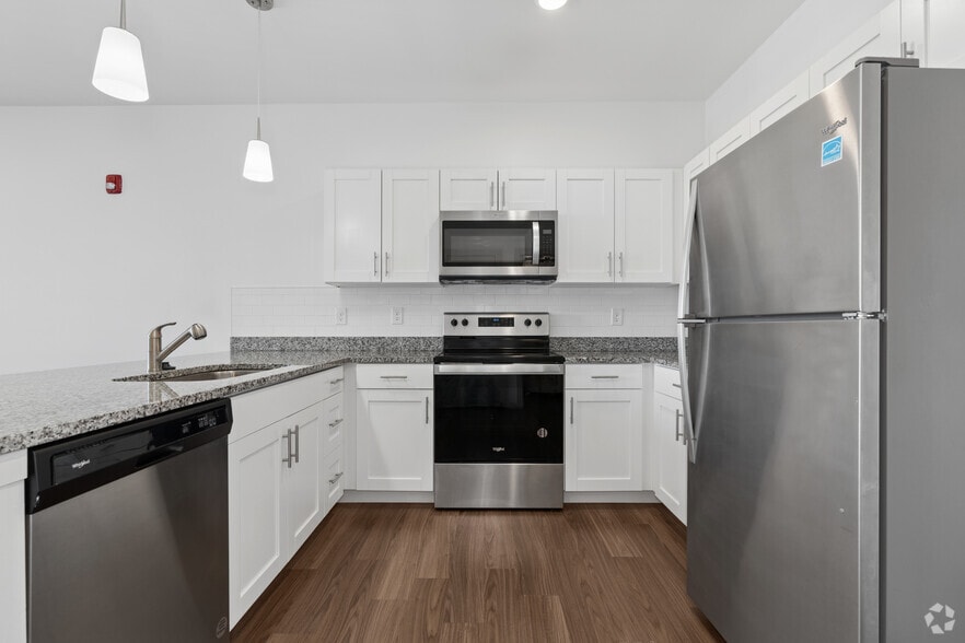 1BR, 1BA - 717SF - Kitchen - The Forge on Main