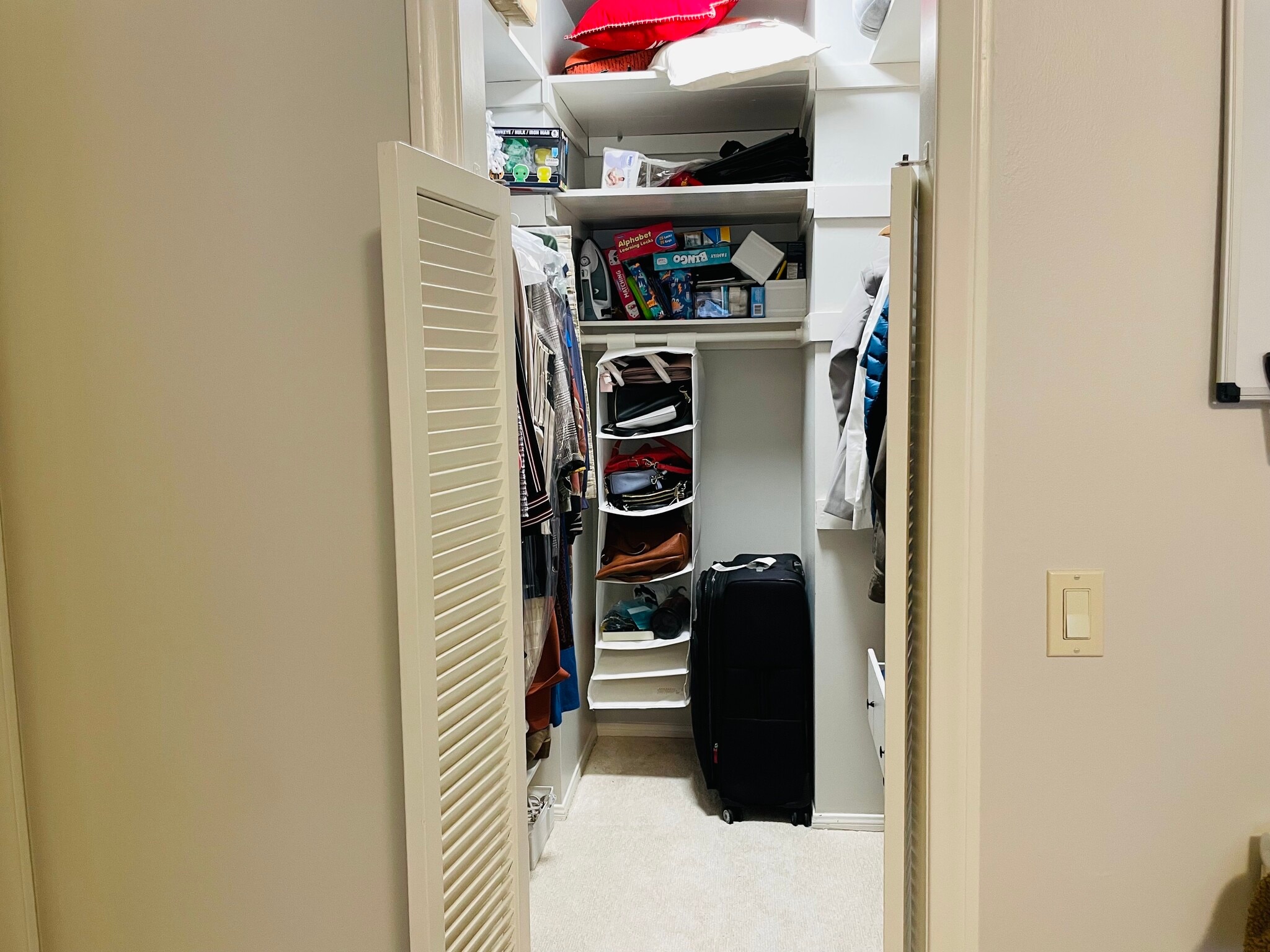 Walk-in Closet (built in shoe rack and dresser) - 1375 Kelton Ave