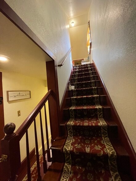 stairwell from 2nd to 3rd floor - 540 E Taylor St