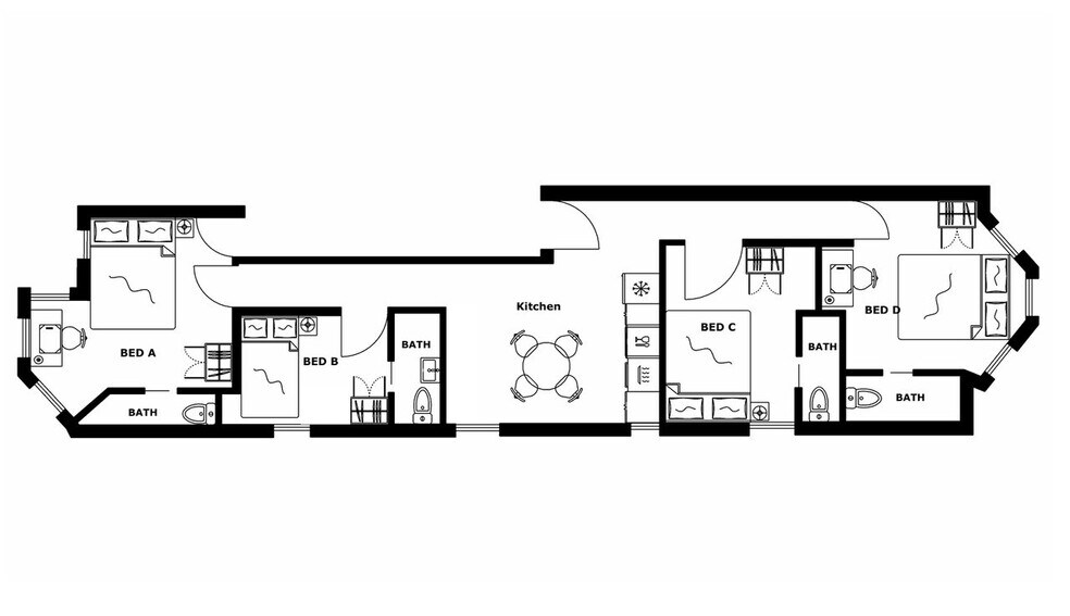 Building Photo - Room in Shared 4 bed/4 bath home