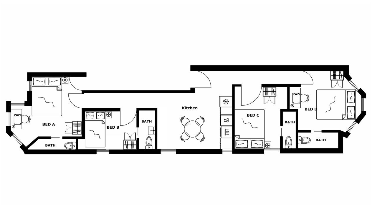 Building Photo - Room in Shared 4 bed/4 bath home