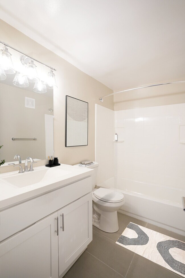 Renovated Bathroom - Montgomery Pointe