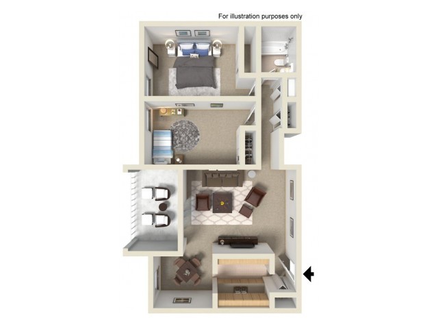 Floorplan - Black Bear Creek Apartments