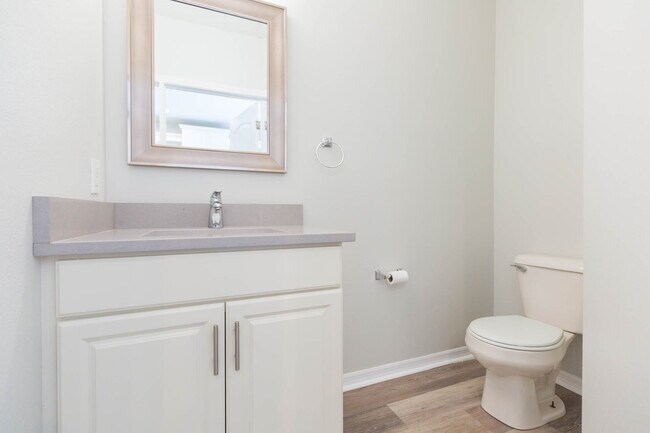 1/2 bathroom downstairs - 5808 Fishhawk Ridge Dr