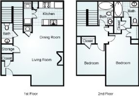 2BR/2.5BA - Thorngrove