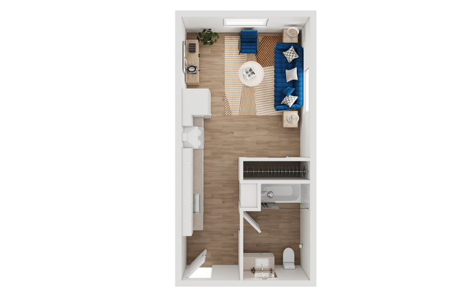 Floorplan - Mainline North Apartments - Santa Clara, CA