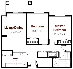 Floorplan - Glenmont Abbey Village Active Adult Living