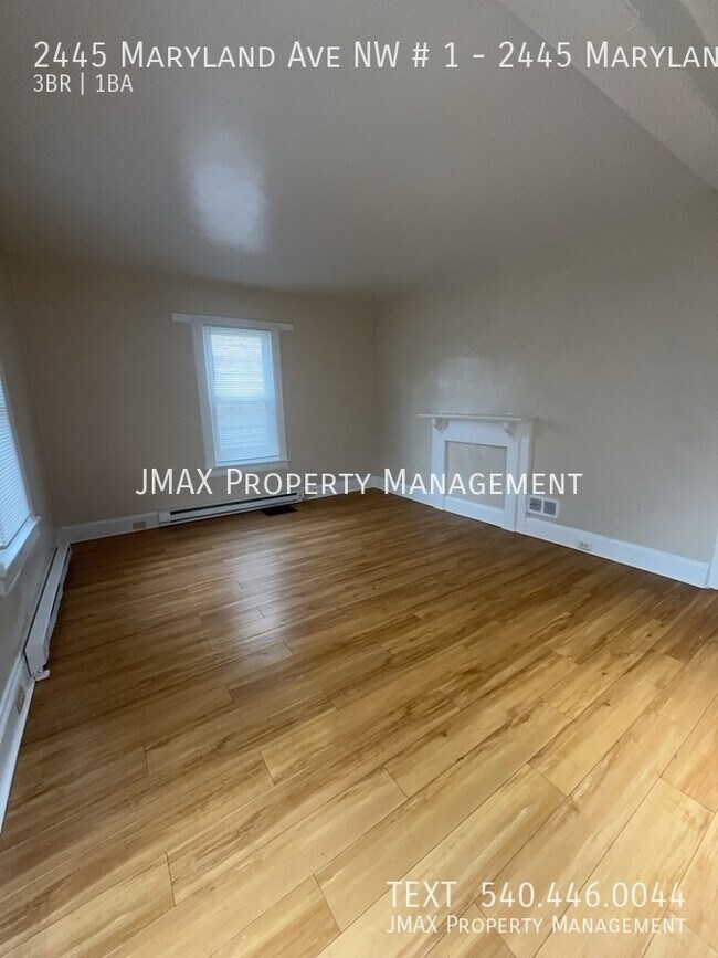 Building Photo - 2445 Maryland Ave NW