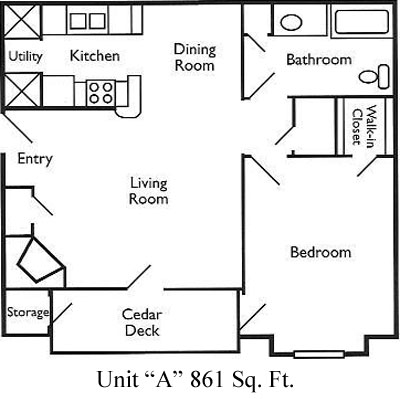One Bedroom - Wellington Park