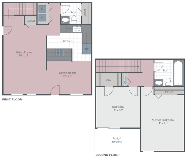 Floorplan - Olde Towne Apartments