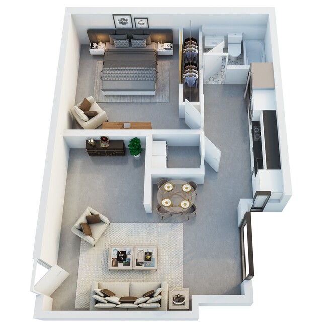 Floorplan - Peanut Factory Flats