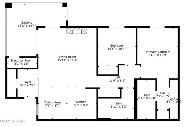 Floorplan - 101 S Players Club Dr