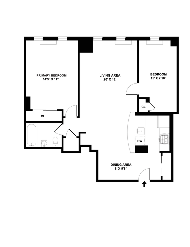 Floorplan - Renoir House