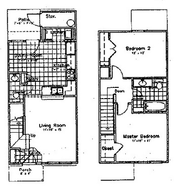 2BR/1BA - Village of New Hope Apartment Homes