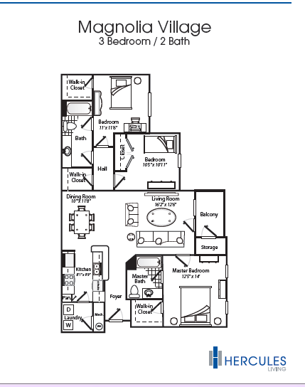 Floorplan - Magnolia Village