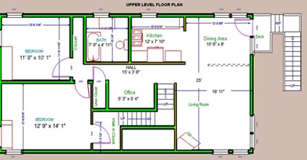 Upstairs schematic - 14849 Ripton Rd