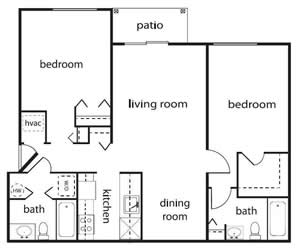 2BR/2BA - Westbrook Commons