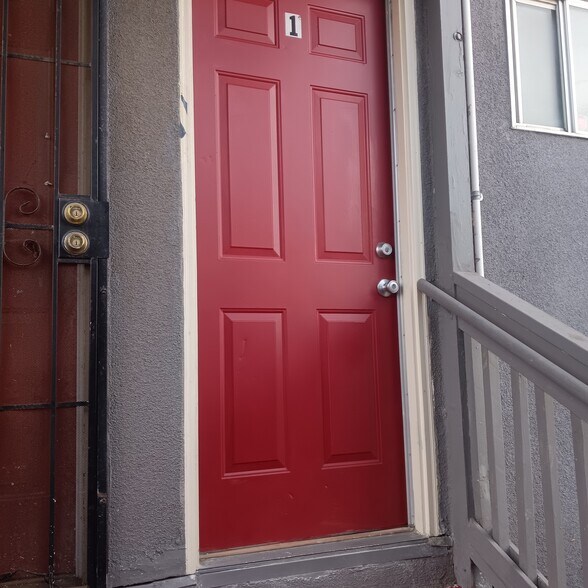 Back door - 2318 Brooks Ave