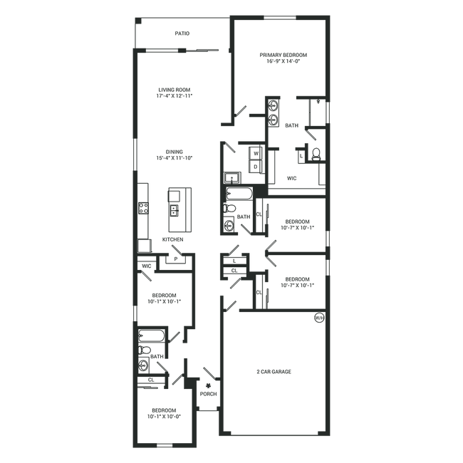 Floorplan - The Nexus at Hurley Ranch