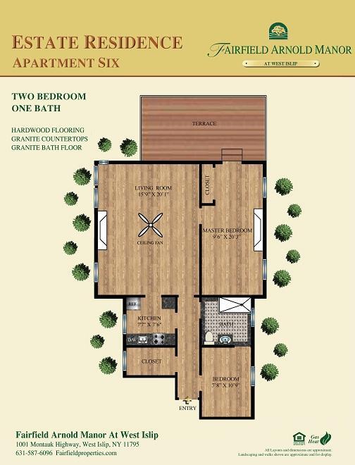 Floorplan - Fairfield Arnold Manor At West Islip