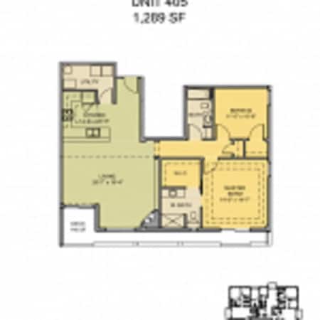 2BR/2BA - 1284 Downing