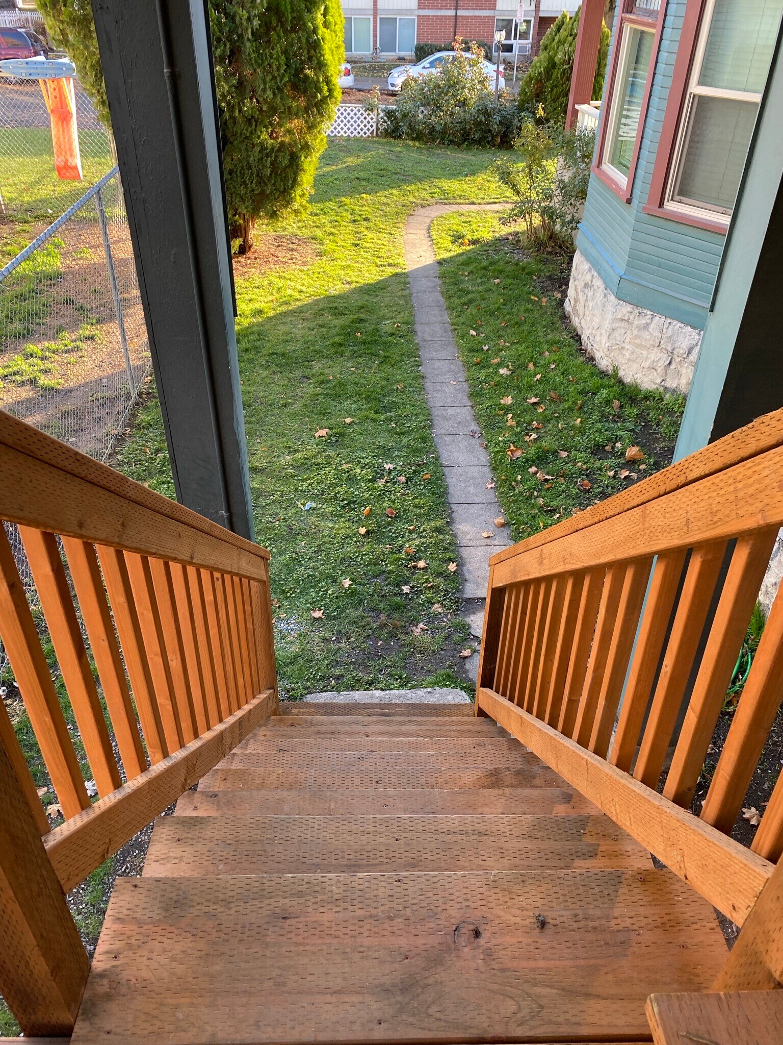 Exterior stairs/entry - 1524 W Dean Ave