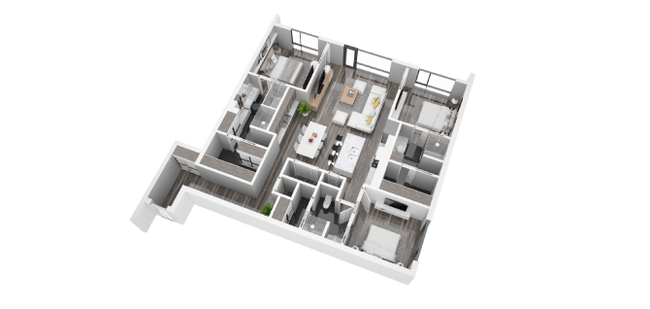 Floorplan - 3525 Normandy