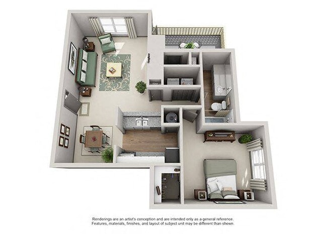 Floorplan - Crosstown at Chapel Hill