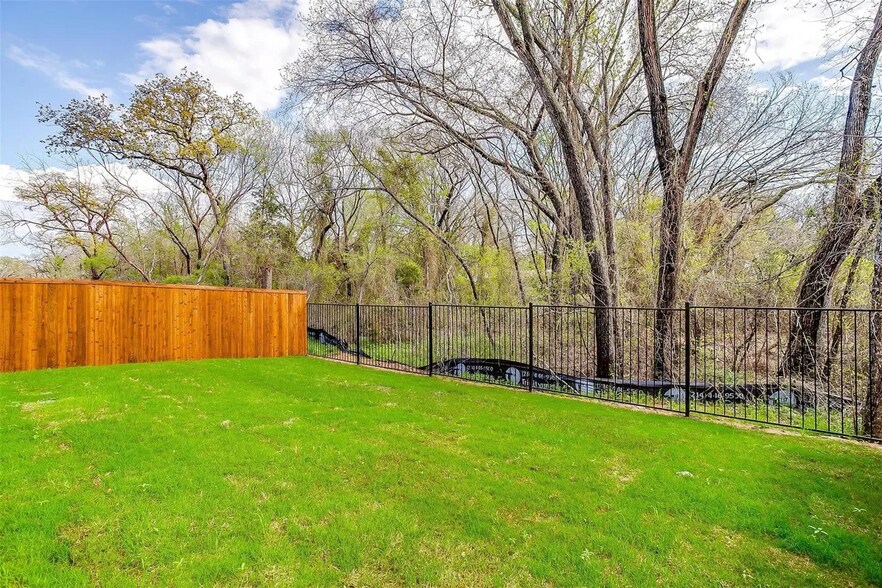 Back yard - 4524 Hogans Alley Dr